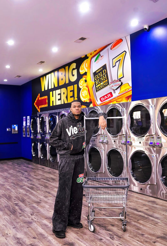 VIE DURE 1.0 BLACK ACID WASH SET